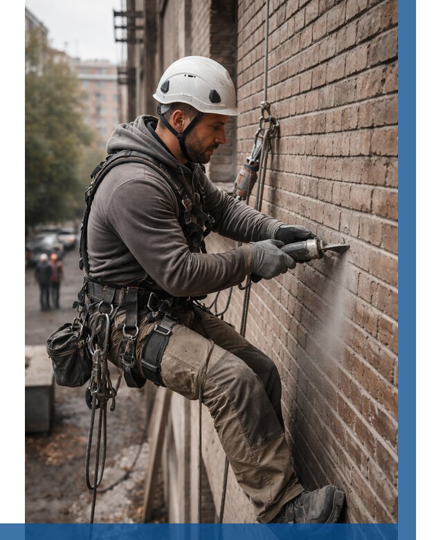 Расшивка кирпичных швов в Истре от 610 р. | ВЫСОТНИК-Ста