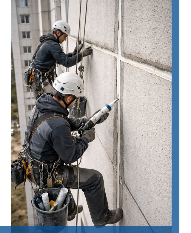 Герметизация межпанельных швов в Истре от 711 р. | ВЫСОТНИК-Ста