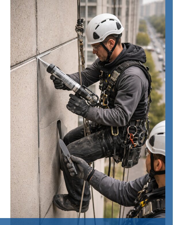 Первичная герметизация швов в Истре от 610 р. | ВЫСОТНИК-Ста