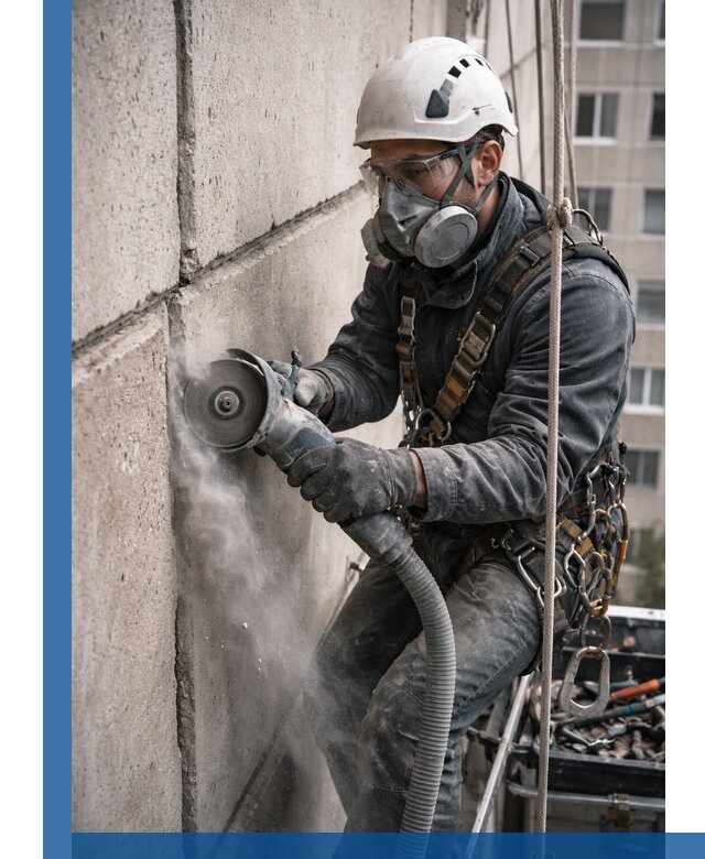 Штробление межпанельных швов в Истре качественно и быстро