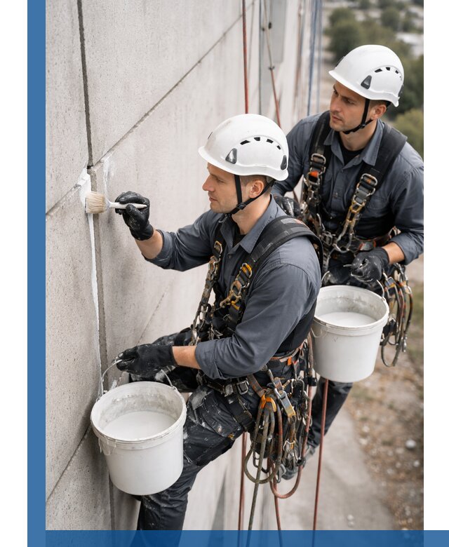 Противогрибковая обработка швов в Истре для фасадов и кровель