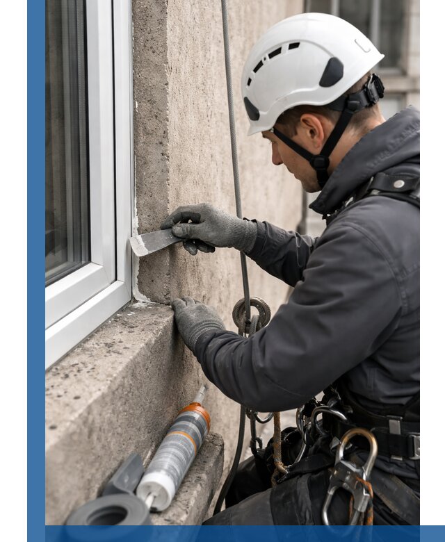 Герметизация монтажных швов окон в Истре с гарантией качества