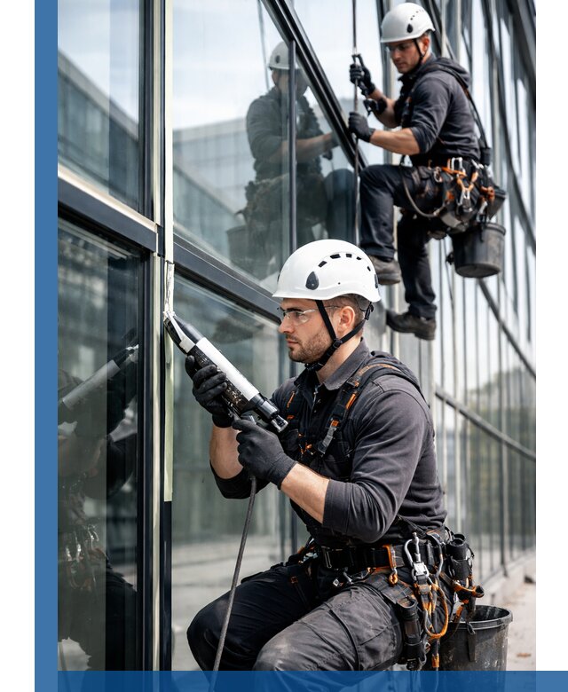 Герметизация витражных швов в Истре для зданий и фасадов