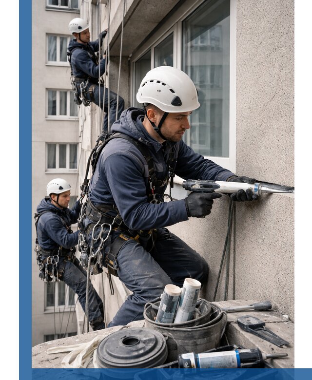 Герметизация швов лоджии в Истре профессионально и надежно