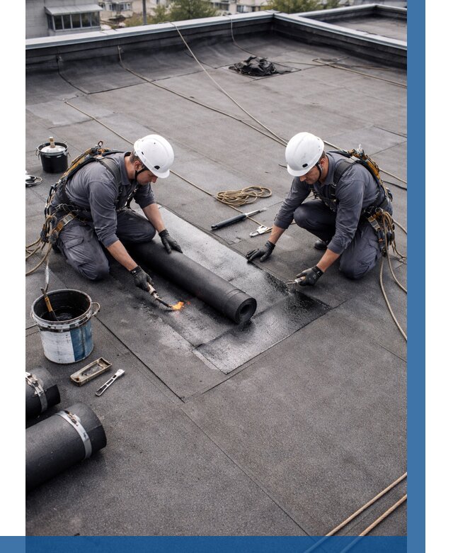 Ремонт мягкой кровли под ключ в Истре от 711 р. | ВЫСОТНИК-Ста