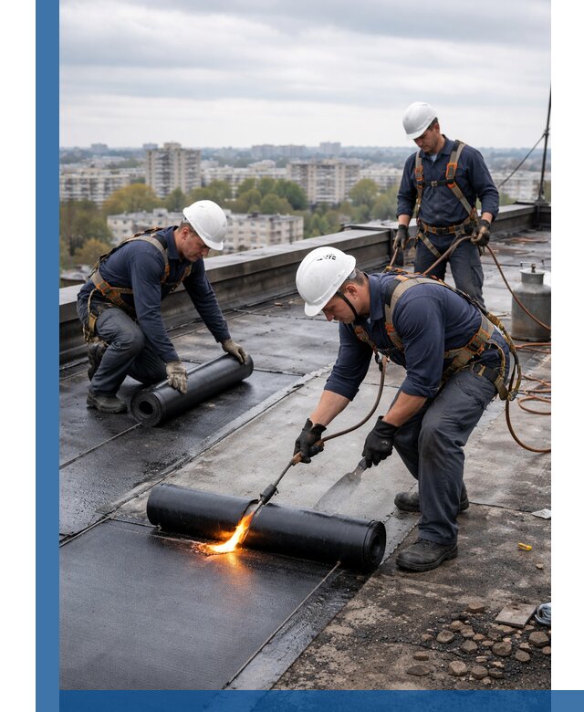 Ремонт наплавляемой кровли в Истре качественно и надежно