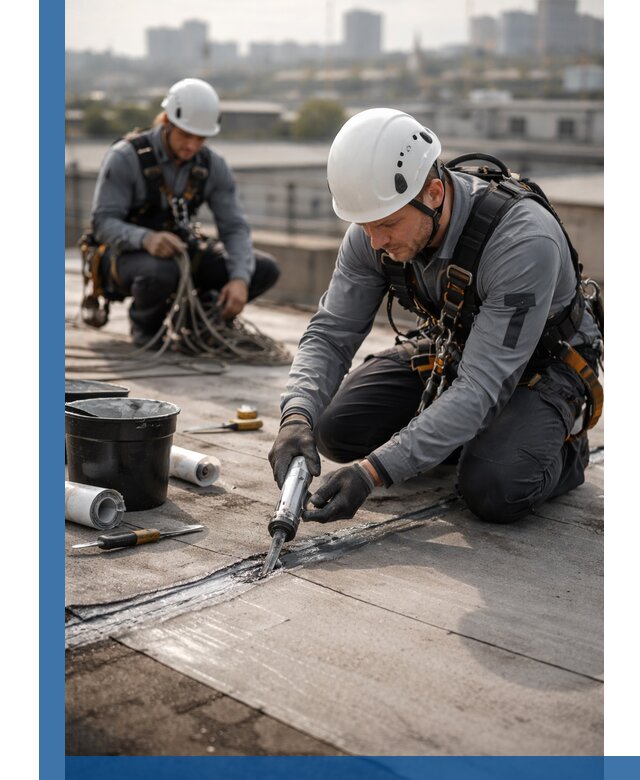 Аварийное и капитальное устранение протечек кровли в Истре