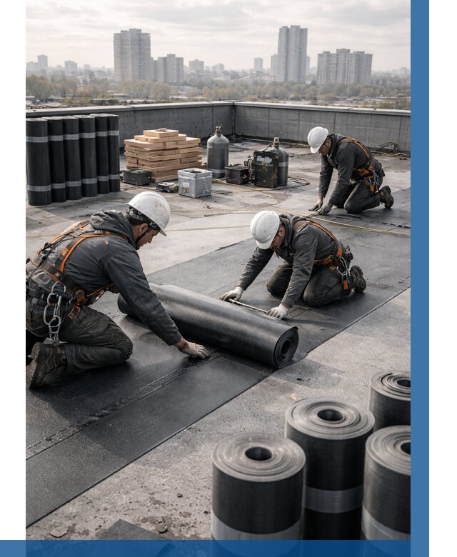 Монтаж мягкой кровли под ключ в Истре от 457 р. | ВЫСОТНИК-Ста