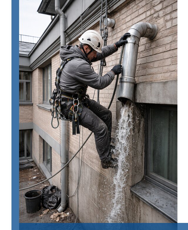 Профессиональная прочистка водосточных труб в Истре с гарантией