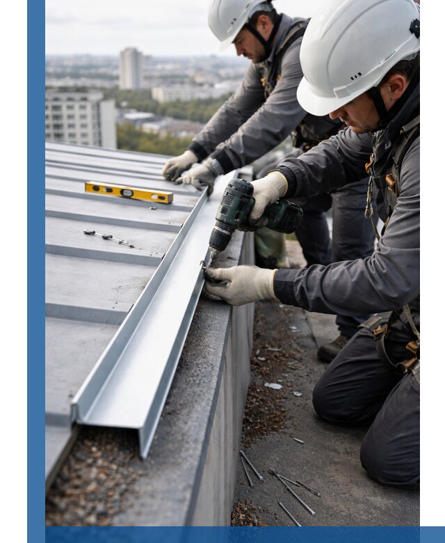 Монтаж капельника на кровле в Истре с гарантией качества
