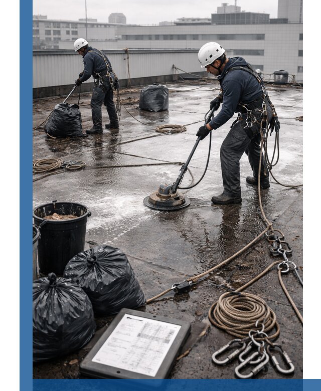 Плановая очистка кровли по графику в Истре для безопасности