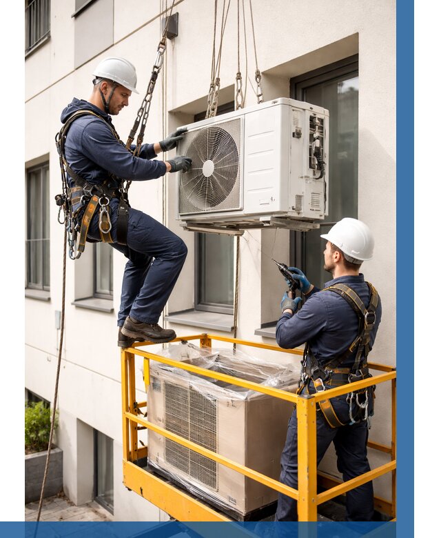 Демонтаж внешнего блока кондиционера в Истре от 3556 р. | ВЫСОТНИК-Ста