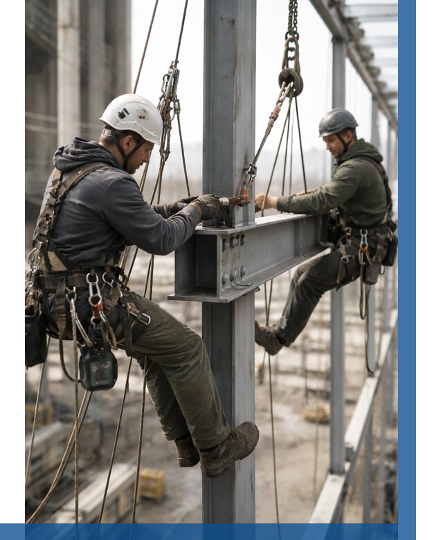 Монтаж металлоконструкций на высоте в Истре от 3556 р. | ВЫСОТНИК-Ста