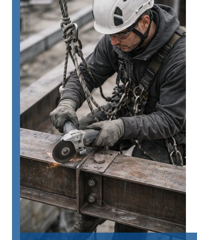 Резка металла на высоте в Истре для зданий и конструкций