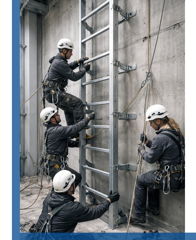 Монтаж металлических лестниц в Истре под ключ со гарантией