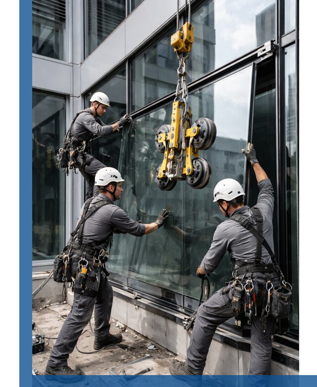 Структурное остекление фасадов в Истре монтаж и обслуживание