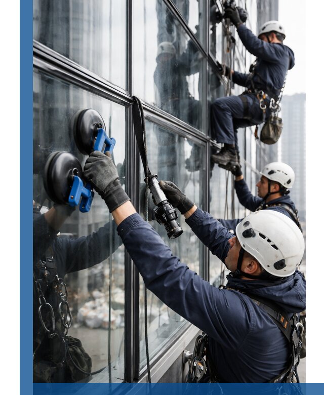 Радиусное остекление фасадов под ключ в Истре с гарантиями