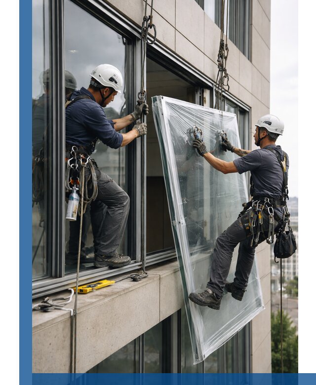 Профессиональная замена стекла в витраже в Истре с гарантией
