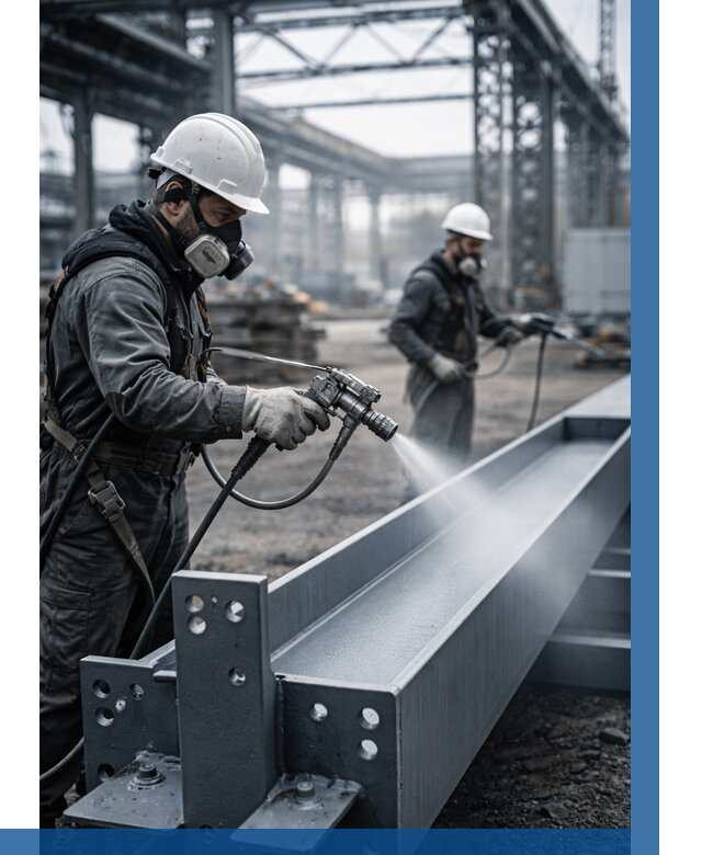 Антикорроз. обработка металлоконстр. в Истре от 457 р. | ВЫСОТНИК-Ста