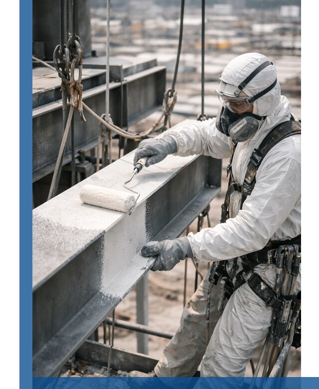 Профессиональная огнезащитная обработка металлоконструкций в Истре