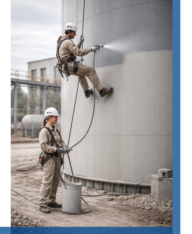 Покраска резервуаров в Истре от 1219 р. | ВЫСОТНИК-Ста — заказать