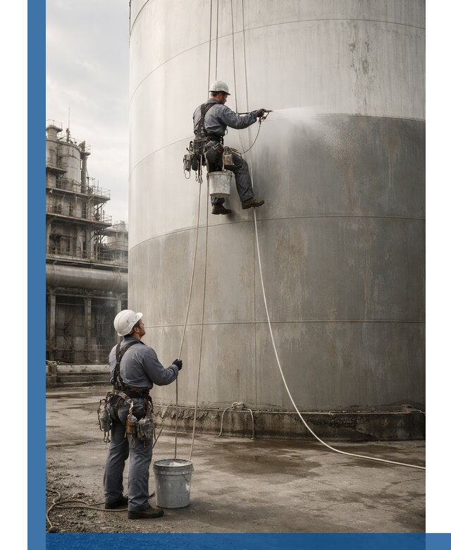 Покраска стальных резервуаров и емкостей в Истре профессионально