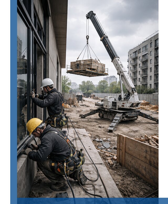 Аренда крана Пионер в Истре для строительных работ