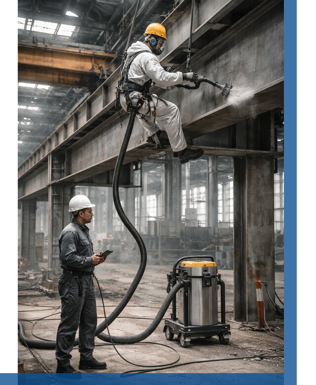 Обеспыливание конструкций в цехе в Истре от 4267 р. | ВЫСОТНИК-Ста