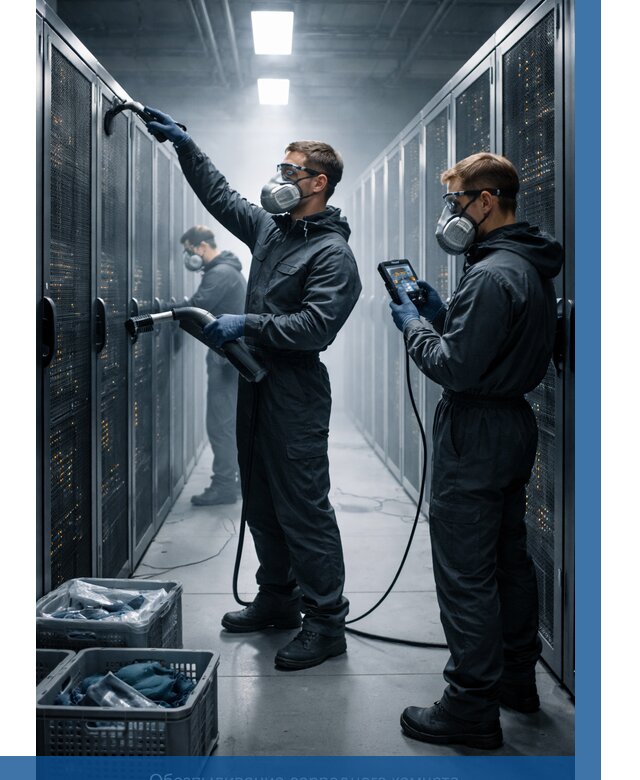 Обеспыливание серверной комнаты в Истре от 4572 р. | ВЫСОТНИК-Ста