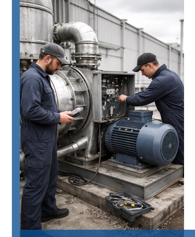 Техническое обслуживание промышленного оборудования в Истре