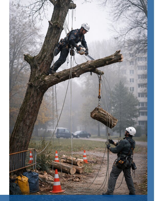 Удаление аварийных деревьев в Истре от 15240 р. | ВЫСОТНИК-Ста