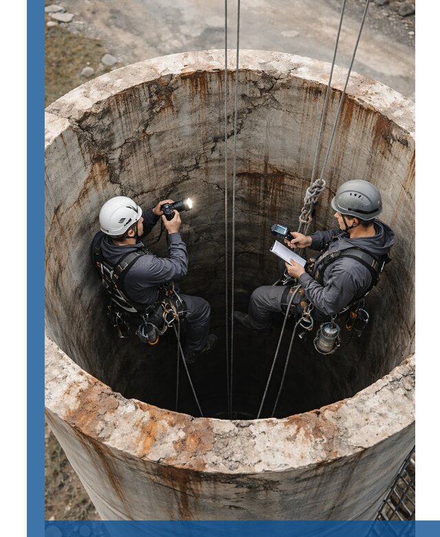 Обследование дымовой трубы: диагностика и оценка состояния в Истре